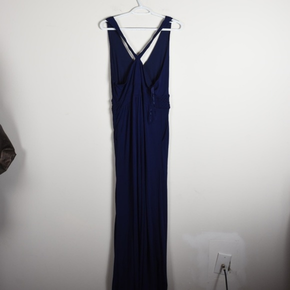 Anthropologie Maeve Blue Maxi Dress NWT 16 - Picture 4 of 4